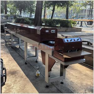 CADD Macchina Orizzontale per Sigillatura Bordi a Nastro e Asciugatura Inchiostro, Tunnel di Asciugatura a Nastro a Doppio Lato per Bordi Oliati - Offerta Speciale - Product Image 5