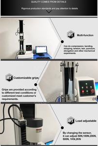 1000N 2kN Computer-Servotester für Zugfestigkeitsprüfungen Universeller Zugprüfstand Preis - Product Image 4