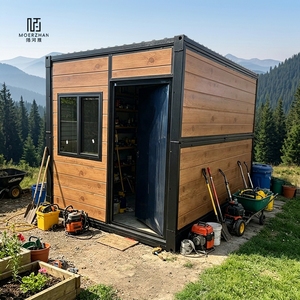 Foldable Container House <strong>Backyard</strong> <strong>Storage</strong> <strong>Unit</strong> Prefab Shed for Garden Workshop - Product Image 1