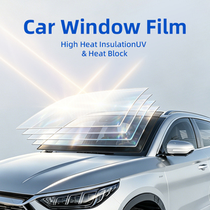 <span class=keywords><strong>Film</strong></span> solaire automobile <span class=keywords><strong>2</strong></span> plis PET simple argenté par pulvérisation magnétronique 96% IRR 99% UV <span class=keywords><strong>2</strong></span>,5 mil Réflexion thermique Prix - Product Image 1