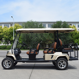 2024, горячая Распродажа, дешевая Высококачественная тележка для гольфа, 6-Местная удобная электрическая тележка для гольфа - Product Image 2