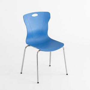 US Delivery BIFMA Certified <b>Stackable</b> Waterproof Plastic <b>Dining</b> <b>Chairs</b> | Modern Design for Apartment & Villa Use Fast Shipping - Product Image 1