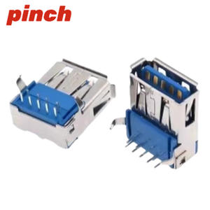 Conector USB 3.0 Tipo A Hembra de 9 Pines para Montaje en PCB, Doble Capa, Ángulo Recto, para Panel Frontal de Caja de Ordenador - Product Image 4