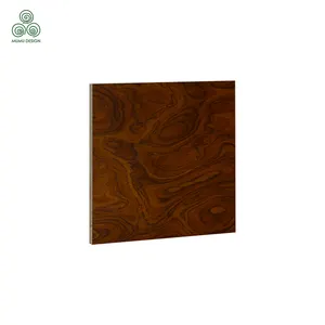 木木制造2023高品质易付款天然木色贴面墙板装饰