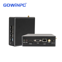 Mini PC GY-K35 24/7 para Exteriores sin Ventilador, Intel N2840 J1800 J1900, GPS, Amplio Rango de Temperatura -20~60 ° C para Telemetría y Monitoreo Ambiental