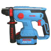 FIXTEC Outils électriques Perceuse à percussion 20V 22mm SDS-plus Perceuse rotative sans fil électrique sans balais