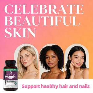 Tabletas <span class=keywords><strong>de</strong></span> Vitaminas <span class=keywords><strong>para</strong></span> <span class=keywords><strong>Cabello</strong></span>, Piel y Uñas <span class=keywords><strong>para</strong></span> Mujeres y Hombres, Suplemento Orgánico <span class=keywords><strong>para</strong></span> la Salud del <span class=keywords><strong>Cabello</strong></span> y la Piel - Product Image 2