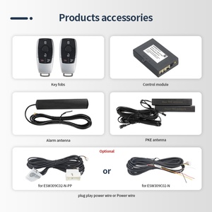 EASYGUARD Smart Key PKE Kit Fit for Benz with Factory OEM <b>Push</b> Start Button Without comfort Access Add 2 Key Fobs - Product Image 2