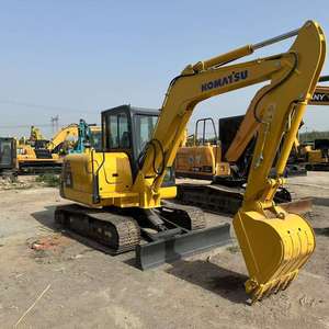 Excavadora Komatsu Pc56 con certificación CE, miniexcavadora hidráulica avanzada diseñada para máquinas de excavación, carga y paisajismo de máxima eficiencia. - Product Image 2
