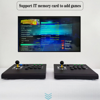 Console de jeu d'arcade 2 joueurs avec plateau de jeu 10188 en 1