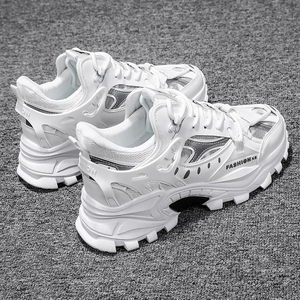 Dropshipping Baskets épaisses à la <span class=keywords><strong>mode</strong></span> avec logo personnalisé Chaussures Harajuku réfléchissantes <span class=keywords><strong>2022</strong></span> Offre Spéciale Chaussures tendance pour hommes - Product Image 6