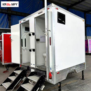 Toilettes mobiles en acier de style western Rodeo pour parcs, événements en plein air et concours hippiques - Product Image 5