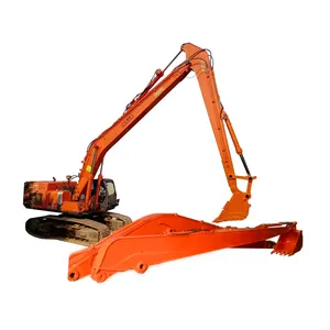 Long Reach Excavator Attachments for Every Job for Standard Excavators CX130C Swale Construction in the Project