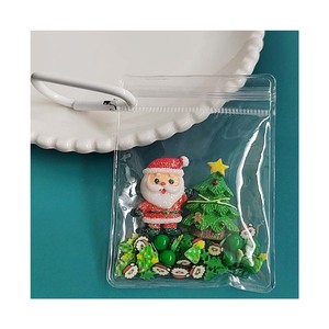 10 pz portachiavi portachiavi con ciondoli natalizi in resina portachiavi natalizi carini portachiavi per mobili ciondolo <span class=keywords><strong>gioielli</strong></span> regalo che trovano bracciale fatto a mano - Product Image 3