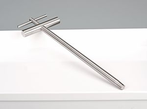 Suministros de laboratorio Venta caliente QualiRod Acero inoxidable V2A Alimentos seguros Cilíndricos Autoclavable lanzas de muestra - Product Image 3