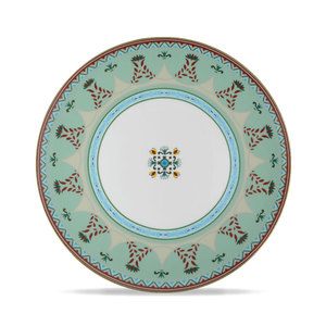 Green Luxury Ceramic <b>Dinnerware</b> <b>Set</b> European Luxurious Vintage Ceramic Dinner Plate <b>Set</b> Event Use Tableware Wedding Plate <b>Sets</b> - Product Image 2