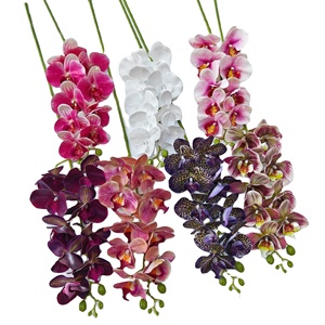 PT-PH005 tự nhiên Nhân Tạo Hoa Latex <span class=keywords><strong>Moth</strong></span> phong lan hoa nhân tạo bướm phong lan cho trang trí nội thất phong lan hoa trang trí - Product Image 6