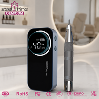 Machine à ongles portable sans fil en acier inoxydable, personnalisable, populaire, à grande vitesse, certifiée CE/FCC, pour pédicure