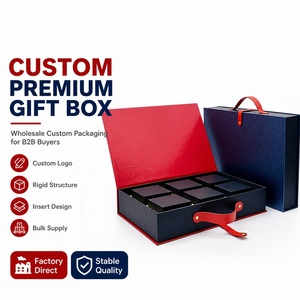 FX Custom Premium Gift Box with logo Packaging <b>Corrugated</b> <b>Paper</b> Carton Cardboard Box Packaging Gift Box - Product Image 1