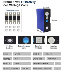 Envío Gratis: Batería de Litio Hierro Fosfato (LiFePO4) de Alta Capacidad 3.2V 100Ah, Modelo LF90K, 6000 Ciclos, 3 Años de Garantía, Celda para Vehículos Eléctricos - Product Image 3