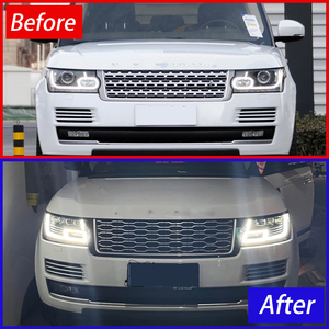Para Land <span class=keywords><strong>Rover</strong></span> para <span class=keywords><strong>Range</strong></span> <span class=keywords><strong>Rover</strong></span> Executive Sport 2013-2022 Dynamic 4 proyector lente LED Auto faros montaje actualización 100W Acce - Product Image 2