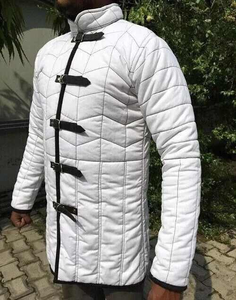 Haut tranquillement hiver médiéval Gambeson manteau coton épais rembourré armure respirant reconstitutions Cosplay tailles personnalisables - Product Image 2