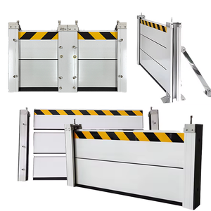 Fabricantes de barreras de inundación extraíbles Barrera de aluminio contra inundaciones de agua Barrera para puertas de garaje Barrera para puertas de inundación - Product Image 1