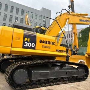 Pelle sur chenilles Komatsu PC300 d'occasion de qualité originale populaire avec moteur en bon état PC200/220/240/300/350/450 - Product Image 1