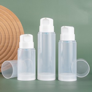 Wholesale Empty PP Airless Pump Bottle 150ML 200ML 250ML Screw Neck Travel Refill <strong>Container</strong> for Lotion Serum Skincare Packaging - Product Image 2