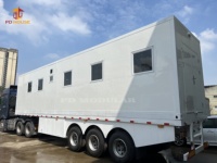 Camion-porteur remorque conteneur mobile intelligent hôpital clinique poste de travail fabricant de laboratoire avec salle d'opération de radiographie dentaire