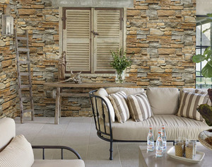 Tấm Ốp Tường Lò Sưởi Đá Gờ Đá Văn Hóa Xi Măng Đá Phiến - Product Image 4