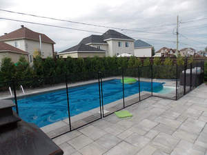 Pieghevole Portatile Matel <span class=keywords><strong>Cane</strong></span> <span class=keywords><strong>Recinzione</strong></span> di Sicurezza per Bambini di Nuoto Piscina <span class=keywords><strong>Recinzione</strong></span> - Product Image 3