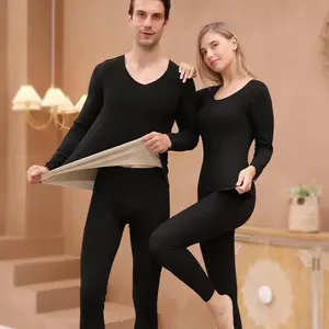 Pure Cotton Thermal Underwear For Women Long Johns Set Ultra-Soft Base Layer