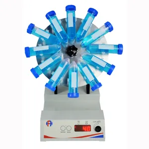 Lab equipment HRM-10 speed regulation 360 degree blood mixing multi-tube digital rotary mixer at an affordable price