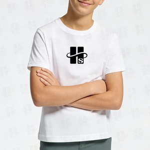 Camisetas de Algodón Juveniles Cómodas y Duraderas de Manga Corta Casual con Logotipo Digital Personalizado de Alta Calidad al por Mayor - Product Image 2