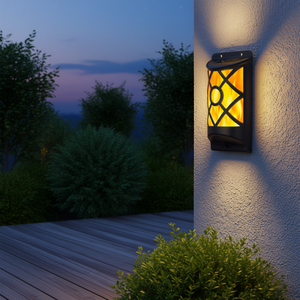 Lámparas de pared para exteriores con energía solar para patio y jardines - Product Image 2