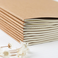 Carnet de notes/journal personnalisé de luxe en papier kraft A4 A5 A6 pour l'école et le bureau – Fournisseur de fournitures scolaires – Conception personnalisée – Papier ligné, à pois, vierge