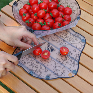 Outdoor Ultralight Folding Cutlery Set Portable Bowl Plate Cup Spoon Fork Knife Chopsticks Kit Multi Purpose Combination - Product Image 1