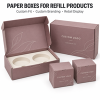 Emballage jetable personnalisé en gros, emballage en papier imprimé sur mesure, emballage et impression pour les petites entreprises