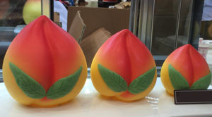 Moules à chocolat en <span class=keywords><strong>polycarbonate</strong></span> double <span class=keywords><strong>plaque</strong></span> écologiques et durables en forme de pêche pour Noël - Product Image 5