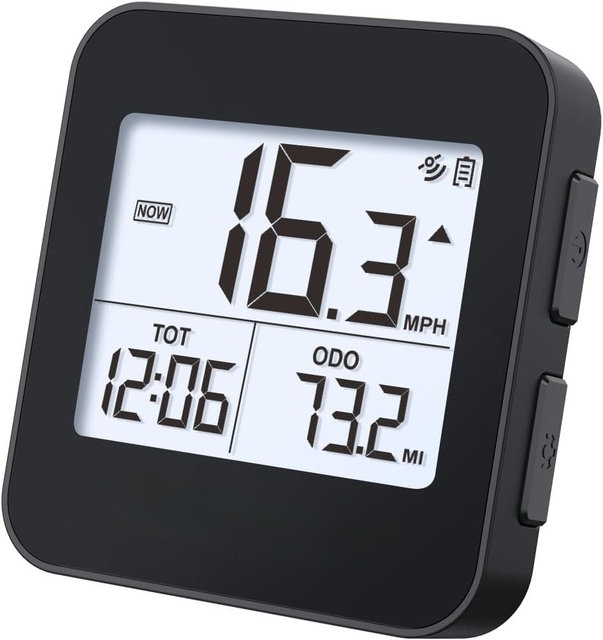 Bicycle computer with auto backlight wireless waterproof large battery speedometer odometer providing professional data analysis