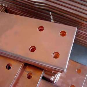 Barra de Cobre T2 de Calidad Premium, Placa de Cobre C11000, Barra de Cobre Eléctrica para Transformadores, Equipos de Conmutación y Uso Industrial - Product Image 1