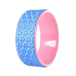Stable Non Slip Stretching Exercises Improving Back Arches Roller Yoga Wheel