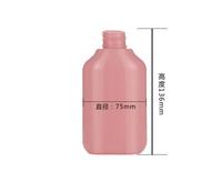 PCR LUXE COULEUR PERSONNALISÉE UNIQUE FORME PLATE 300ML 10OZ BOUTEILLE EN PLASTIQUE PET AVEC POMPE À LOTION POUR SHAMPOOING LOTION CORPS WASH