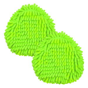 Repuestos de cabezales para fregona giratoria compatibles con el sistema Ocedar Easywring de 1 tanque, almohadillas de chenilla lavables para fregona, recambios para polvo. - Product Image 2