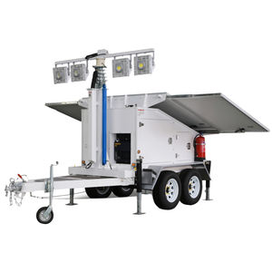 प्रीमियम गुणवत्ता वाले मोबाइल सौर प्रकाश टॉवर परेशानी मुक्त रखरखाव सौर मोबाइल लाइट टॉवर - Product Image 5