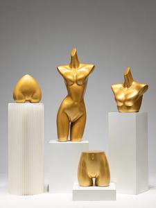 Busto y <span class=keywords><strong>ropa</strong></span> <span class=keywords><strong>interior</strong></span> maniquí dorado - Product Image 6