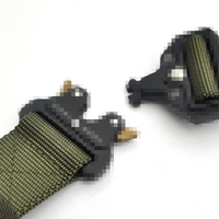 Ceintures réglables personnalisées pour l'extérieur, ceinture tactique en Nylon recyclé pour hommes avec boucle à dégagement rapide