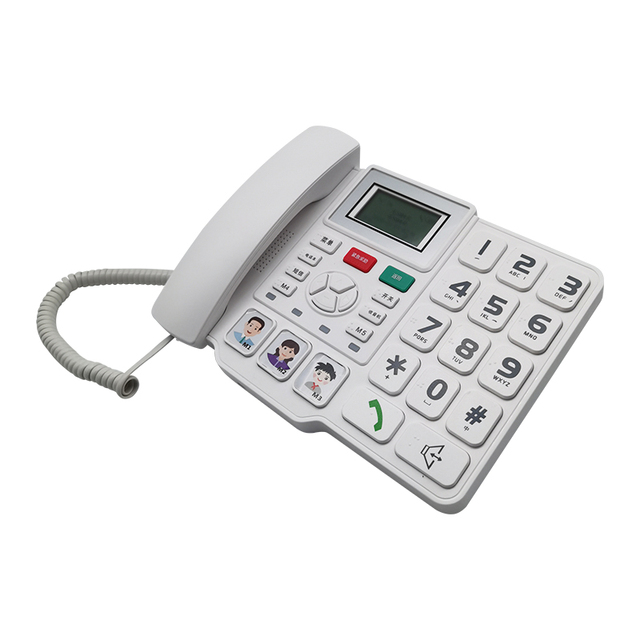 Big Button Fixed Wireless Desktop 4g Senior Phone with Call/Voice Record