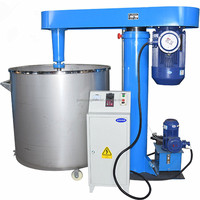 30kw élévateur hydraulique haute vitesse Variable pulvérisateur de peinture 1000-2000L mélangeur de Dispersion dissolvant Machine de mélange d'encre/Pigment